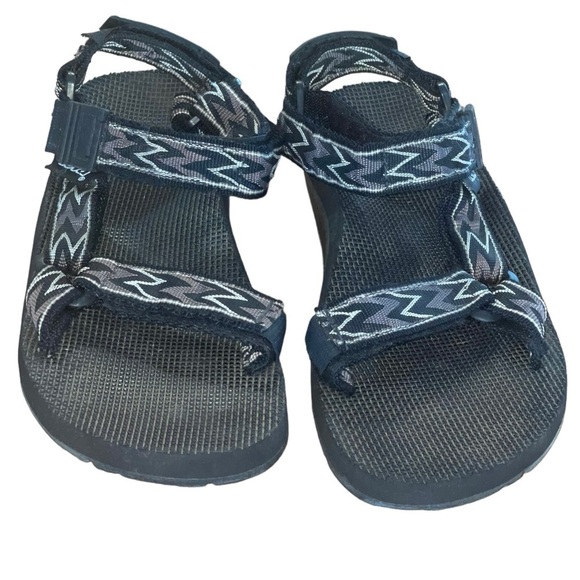 TEVA Men’s  Sport brown / black  Aztec Pattern sandals size 10 GUC main image 5